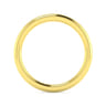 14K Yellow Gold Diamond Matching Wedding Band