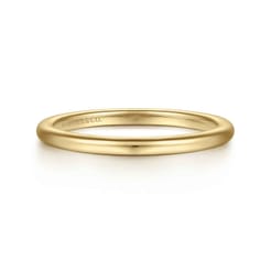 14K Yellow Gold Diamond Matching Wedding Band