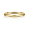 14K Yellow Gold Diamond Matching Wedding Band