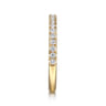 14K Yellow Gold Diamond Matching Wedding Band - 0.3 ct