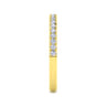 14K Yellow Gold Diamond Matching Wedding Band - 0.25 ct