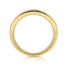 14K Yellow Gold Diamond Matching Wedding Band - 0.65 ct