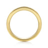14K Yellow Gold Diamond Matching Wedding Band - 0.65 ct