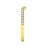 14K Yellow Gold Diamond Matching Wedding Band - 0.25 ct