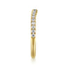 14K Yellow Gold Diamond Matching Wedding Band - 0.3 ct
