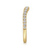 14K Yellow Gold Diamond Matching Wedding Band - 0.3 ct