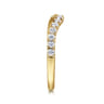 14K Yellow Gold Diamond Matching Wedding Band - 0.4 ct
