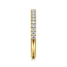 14K Yellow Gold Diamond Matching Wedding Band - 0.25 ct