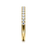 14K Yellow Gold Diamond Matching Wedding Band - 0.3 ct