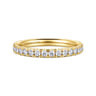 14K Yellow Gold Diamond Matching Wedding Band - 0.4 ct