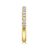 14K Yellow Gold Diamond Matching Wedding Band - 0.4 ct