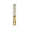 14K Yellow Gold Diamond Matching Wedding Band - 0.4 ct