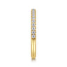 14K Yellow Gold Diamond Matching Wedding Band - 0.25 ct