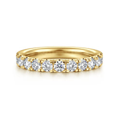 14K-Yellow-Gold-Diamond-Matching-Wedding-Band1