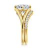 14K Yellow Gold Diamond Matching Wedding Band - 0.25 ct