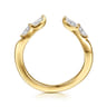 14K Yellow Gold Diamond Matching Wedding Band - 0.25 ct