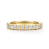 14K Yellow Gold Diamond Matching Wedding Band - 0.55 ct