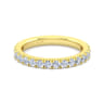 14K Yellow Gold Diamond Matching Wedding Band - 0.8 ct