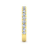 14K Yellow Gold Diamond Matching Wedding Band - 0.8 ct