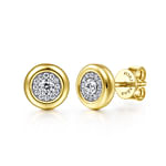 14K-Yellow-Gold-Diamond-Pave-Bezel-Stud-Earrings1