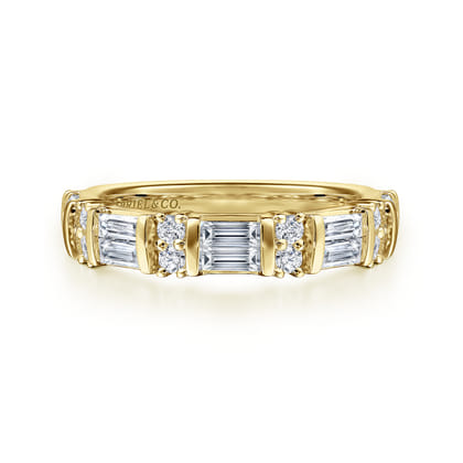 14K Yellow Gold Diamond Ring