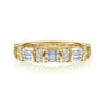 14K Yellow Gold Diamond Ring - 0.95 ct