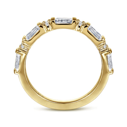 14K Yellow Gold Diamond Ring