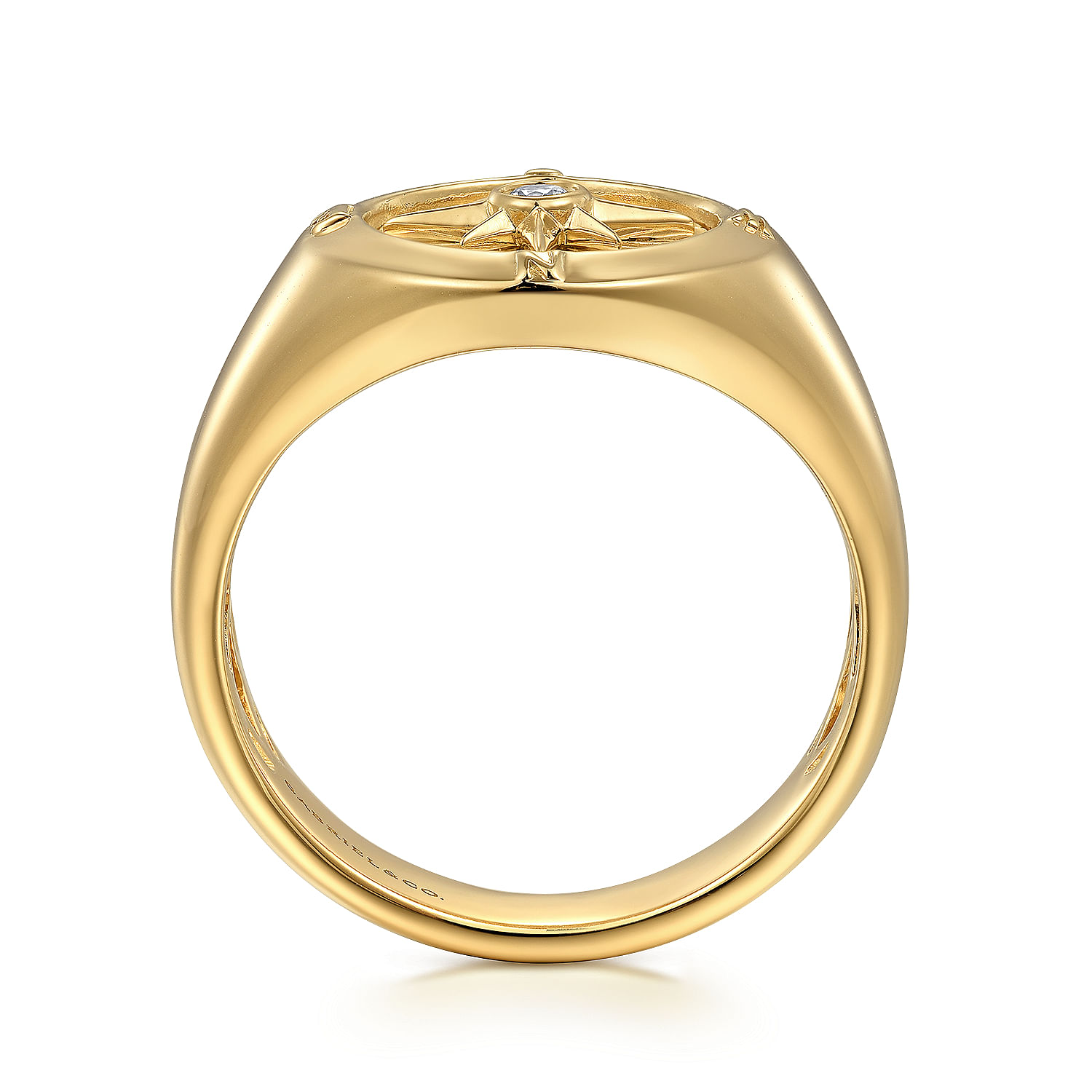 14K-Yellow-Gold-Diamond-Signet-Mens-Ring-in-High-Polished-Finish2