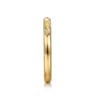 14K Yellow Gold Diamond Stackable Ring 0.02ct - 0.02 ct