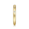 14K Yellow Gold Diamond Stackable Ring 0.04ct - 0.04 ct
