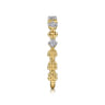 14K Yellow Gold Diamond Stackable Ring-Bujukan - 0.08 ct