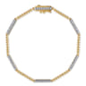 14K Yellow Gold Diamond Tennis Bracelet-Bujukan - 0.5 ct