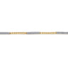 14K Yellow Gold Diamond Tennis Bracelet-Bujukan - 0.5 ct