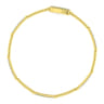14K Yellow Gold Diamond Tennis Bracelet-Bujukan - 0.5 ct