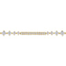 14K Yellow Gold Diamond Tennis Bracelet - 2.01 ct