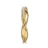 14K Yellow Gold Diamond Wedding Band - 0.2 ct