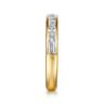 14K Yellow Gold Diamond Wedding Band - 0.75 ct