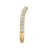 14K Yellow Gold Diamond Wedding Band - 0.5 ct