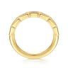 14K Yellow Gold Diamond Wedding Band - 0.5 ct