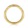 14K Yellow Gold Diamond Wedding Band - 0.3 ct