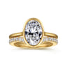 14K Yellow Gold Diamond Wedding Band - 0.3 ct