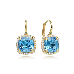 14K-Yellow-Gold-Diamond-and-Blue-Topaz-Cushion-Cut-Earrings-With-Flower-Pattern-J-Back1