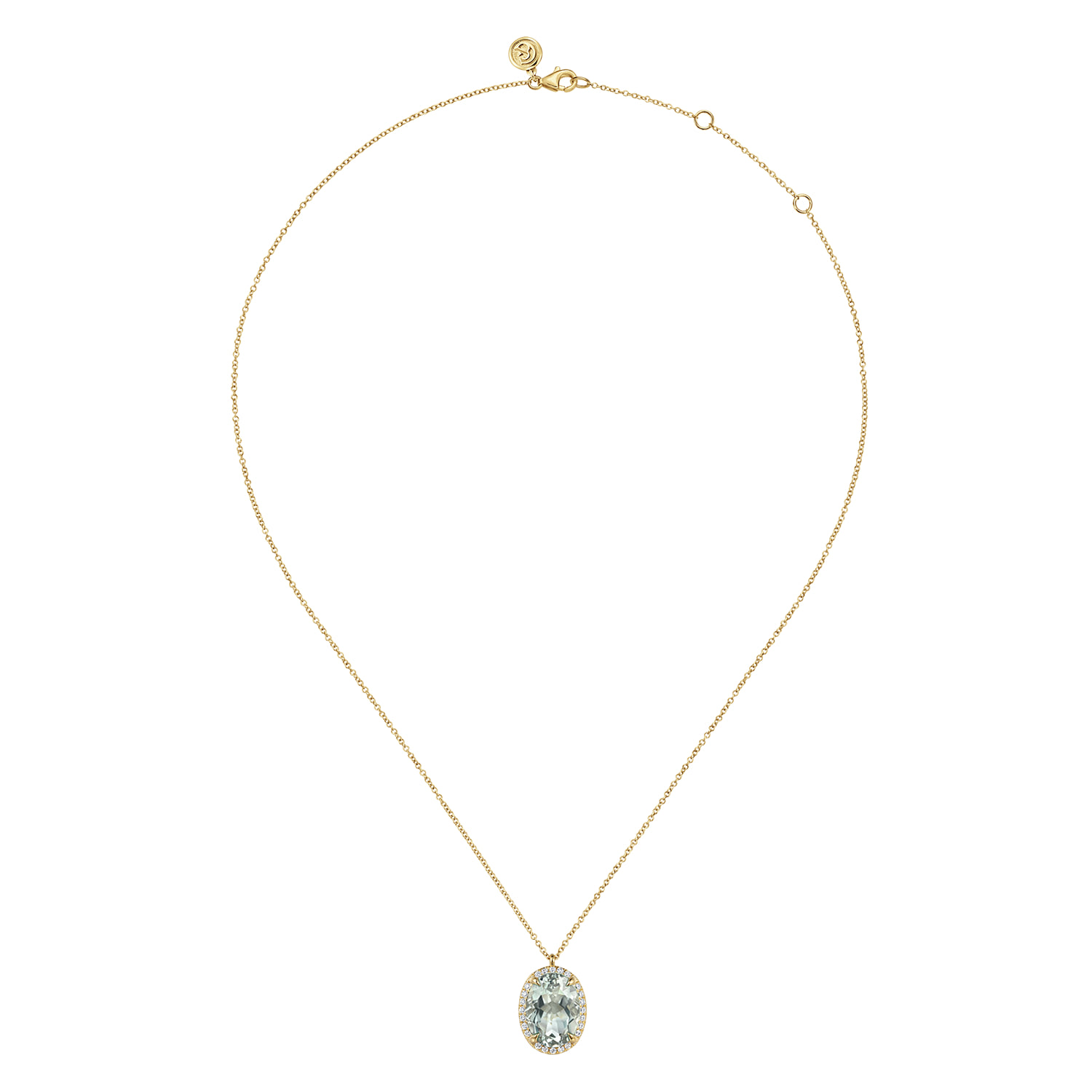 14k Yellow Gold Pendant Color Necklace. SKU: NK7459Y45GA | Gabriel