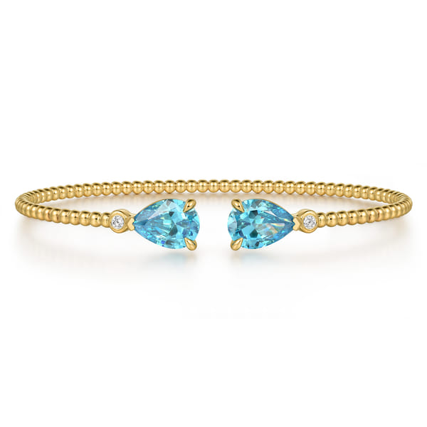 Blue Topaz Bangle