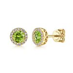 14K-Yellow-Gold-Diamond-and-Peridot-Halo-Stud-Earrings1