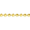 14K Yellow Gold Disc Station Tennis Bracelet