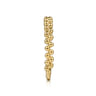 14K Yellow Gold Double Row Bujukan Beads Stackable Ring
