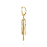 14K Yellow Gold Drop Chandelier Earrings