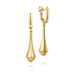 14K Yellow Gold  Earrings