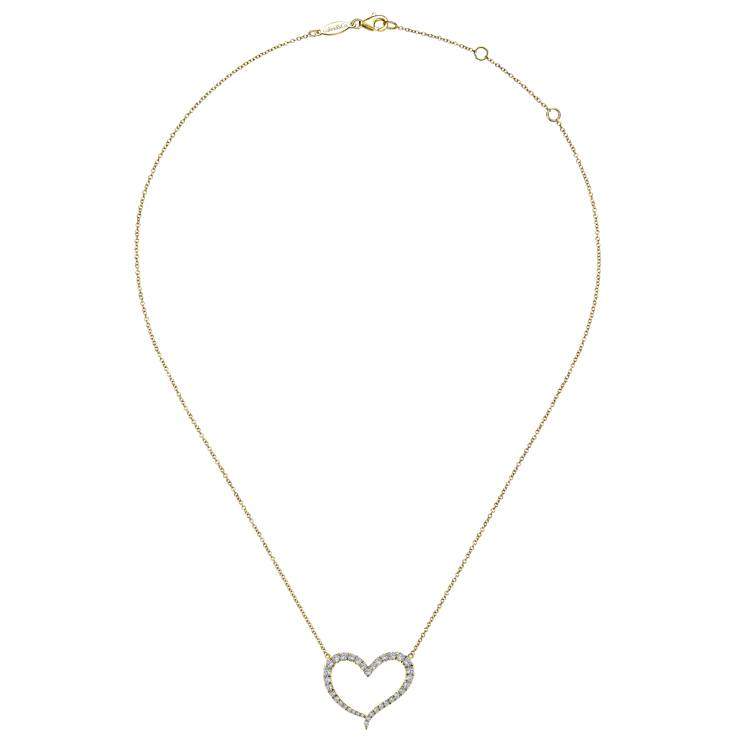 14K Yellow Gold Fashion Necklace - 0.7 ct - Shot 2